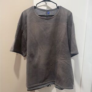 Yeezy x Gap Yoke Shirt Grey Size Large Fleece
